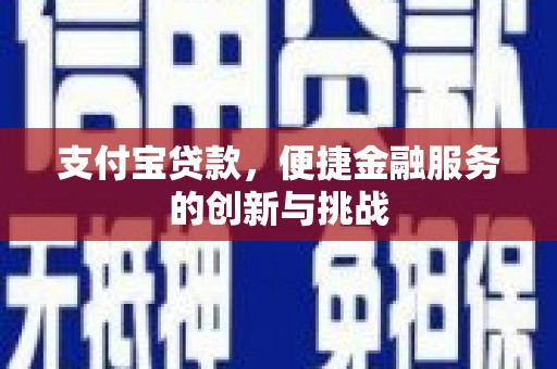 长宁支付宝贷款，便捷金融服务的创新与挑战