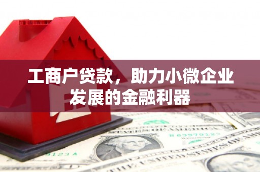 长宁工商户贷款，助力小微企业发展的金融利器