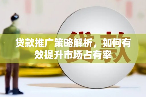 长宁贷款推广策略解析，如何有效提升市场占有率