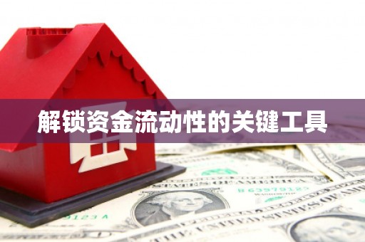 长宁解锁资金流动性的关键工具