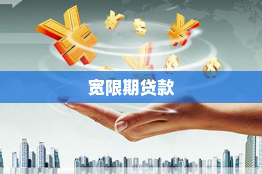 长宁宽限期贷款