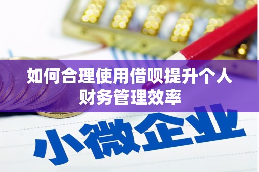 长宁如何合理使用借呗提升个人财务管理效率