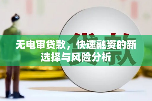 长宁无电审贷款，快速融资的新选择与风险分析