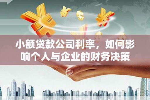 长宁小额贷款公司利率，如何影响个人与企业的财务决策