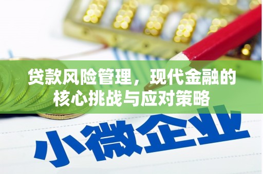 长宁贷款风险管理，现代金融的核心挑战与应对策略