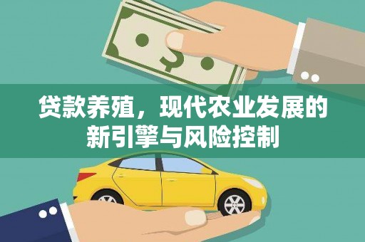 长宁贷款养殖，现代农业发展的新引擎与风险控制