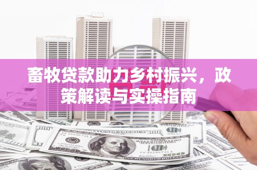 长宁畜牧贷款助力乡村振兴，政策解读与实操指南