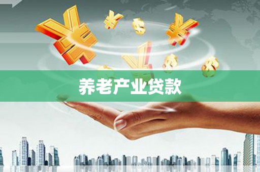 长宁养老产业贷款