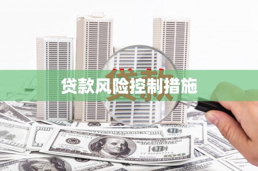 长宁贷款风险控制措施