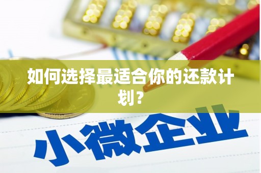 长宁如何选择最适合你的还款计划？